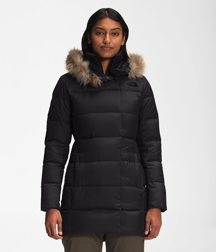 The North Face Womens Parka New Dealio Down 246QIFAGP - Black
